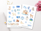 Preview: Arctic Animals Sticker Set